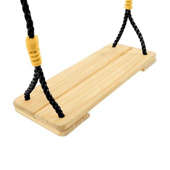TP Toys Balançoire En Bois FSC - Hauteur Ajustable 190-250 Cm - Dès 3 Ans