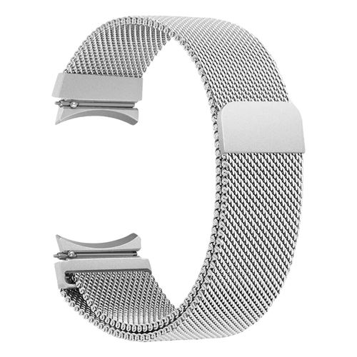 BIGBEN connected - Bracelet de montre - Acier - Argent - Pour Samsung Galaxy Watch 4, 5, 6 - Image 2