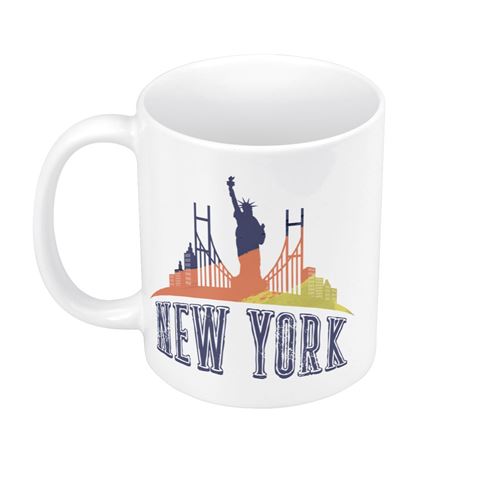 Fabulous Mug céramique New York Skyline - Tasse et Mugs - Achat