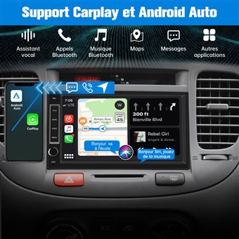 Autoradio 1 din AWESAFE Android 12 Universel Voiture Modèles Écran de 7  Pouces [1Go+32Go] - Autoradio - Achat & prix