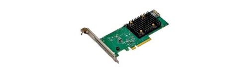 Broadcom MegaRAID 9540-8i - Contrôleur de stockage (RAID) - 8 Canal - SATA 6Gb/s / SAS 12Gb/s / PCIe 4.0 (NVMe) - profil bas - RAID 0 1 10 JBOD - PCIe 4.0 x8