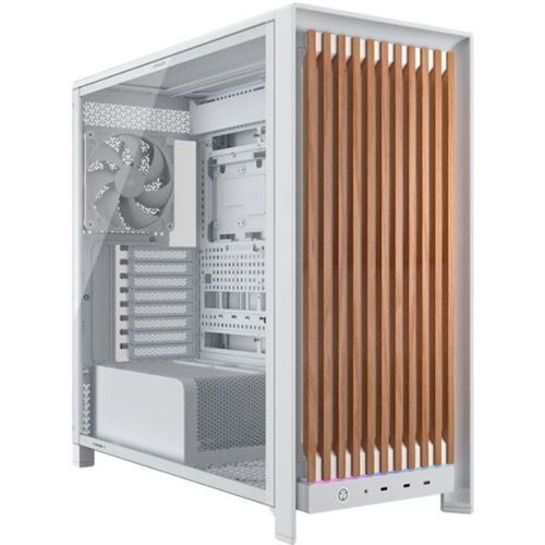 Boîtier PC Mid-Tower CORSAIR FRAME 5000D WOOD RS White/Oak - Image 3