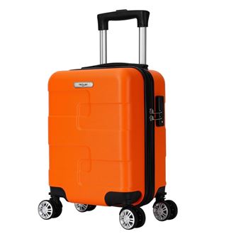 Valise à roulettes orange Trolley Adc VAL-752 - 1