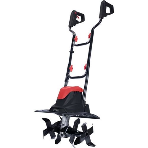 Elektro Motorhacke MTE380 Scheppach - 1050W | 1,4PS | 36cm Arbeitsbreite | 22cm Arbeitstiefe | 16 Messer | Sofort-Start mit Schutzschalter