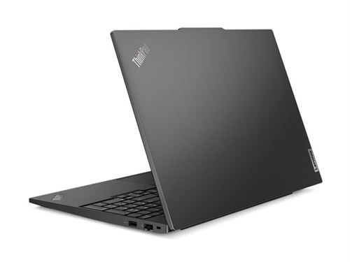 Lenovo ThinkPad E16 Gen 1 21JT - AMD Ryzen 5 - 7530U / jusqu'à 4.5 GHz - Win 11 Pro - Radeon Graphics - 16 Go RAM - 512 Go SSD TCG Opal Encryption 2, NVMe - 16" IPS 1920 x 1200 - 802.11a/b/g/n/ac/ax - noir graphite - clavier : Anglais - Europe - avec 2 a