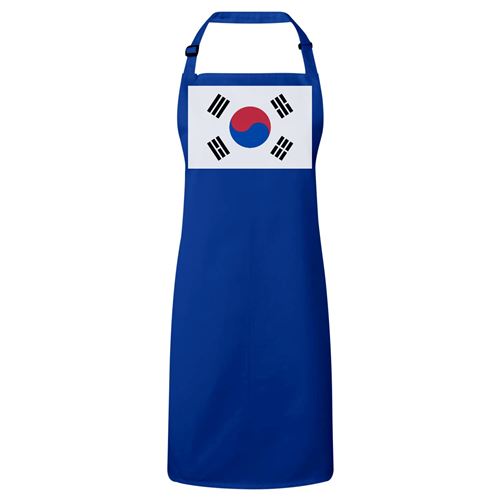 Fabulous Tablier Cuisine Premium Bleu Drapeau Coree du Sud