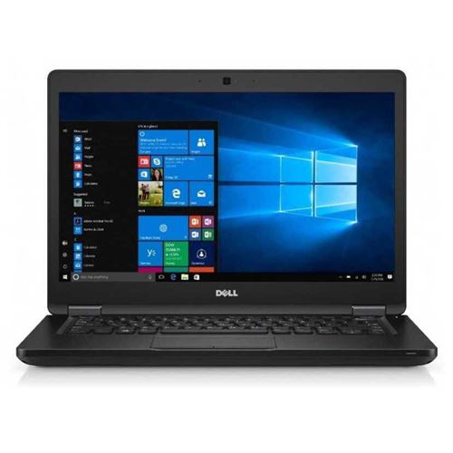 Ordinateur Portable Latitude 5480 Dell 14 Noir 256 Go SSD 2.60 Ati Hd Graphics 530 Ddr4