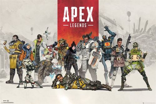 APEX LEGENDS - Personnages - 61x91,5cm - AFFICHE