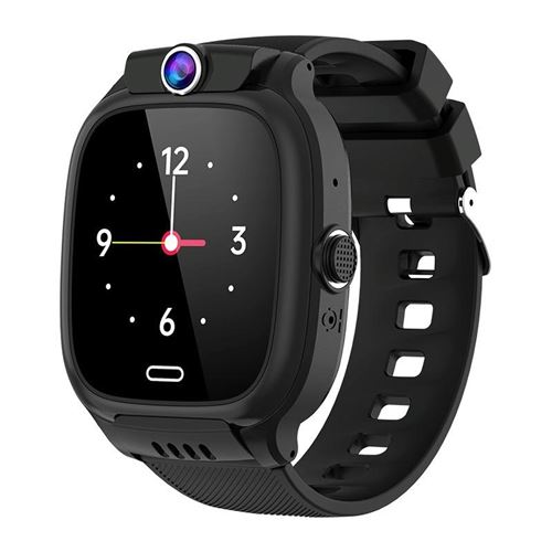 Yonis Noir Montre Connectée Enfant 4G Appel Vidéo Sos Etanche Smartwatch - Image 2