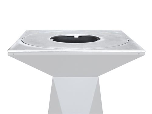 Non Communiqué Inox Plaque De Cuisson En Acier Alimentaire - Artiss