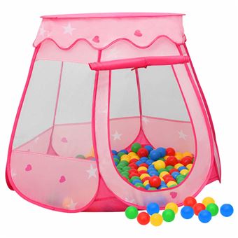 vidaXL Tente de jeu pour enfants Rose 102x102x82 cm93673 - 1