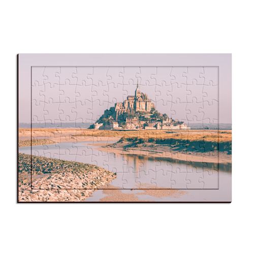 Puzzle Personnalisé 96 Pièces en Bois, Puzzle Enfant