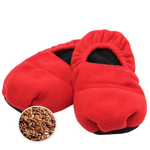 Chaussons Chauffants FISHTEC 38/40 Graines de Lin et Lavande -