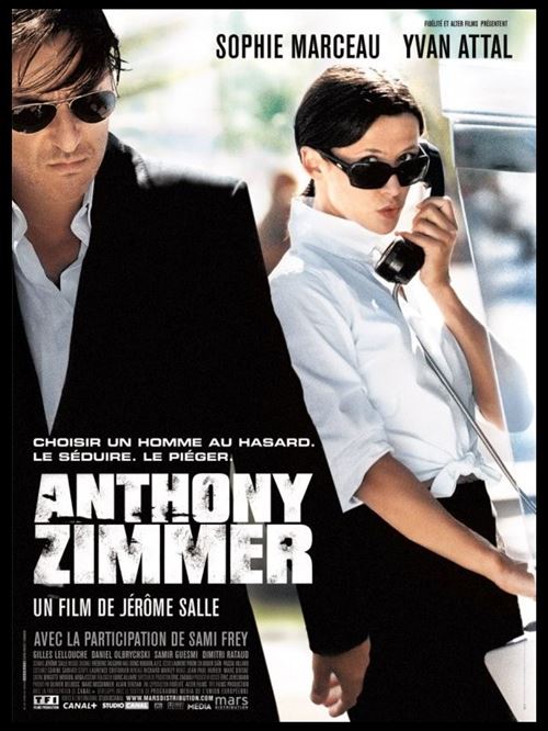 Affiche de Cinéma Originale - Anthony ZIMMER - 2015 - Sophie Marceau - 116x158cm
