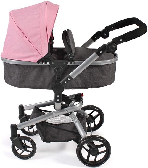Landau combiné Yolo Rose/gris