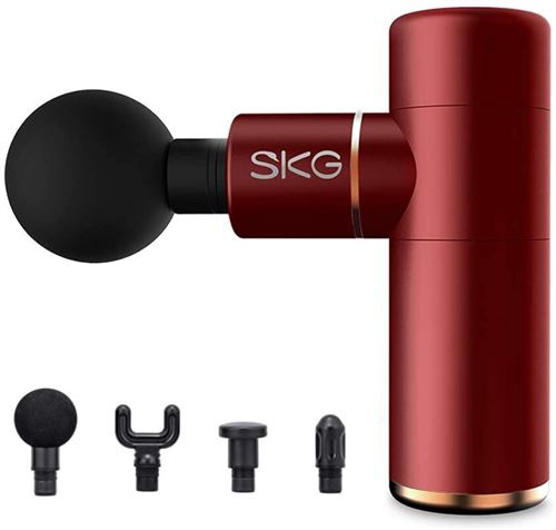 Mini Pistolet de Massage Musculaire SKG F3 rouge