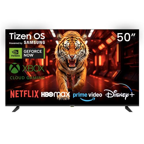 Kiano Elegance 50 UHD 4K Tizen OS Powered by Samsung (plat, 50 pouces 125.7 cm) DLED Smart TV