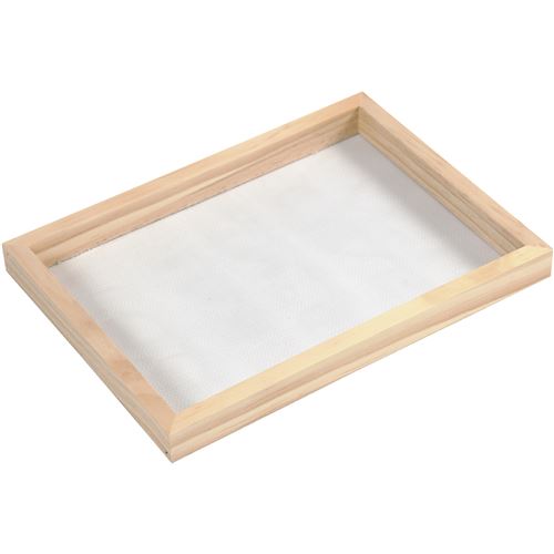 Lot De 3 Tamis à Papier En Bois Pour Fabrication Papier Artisanal - Tailles 15x18cm, 20x20cm, 20x30cm - Sérigraphie, DIY