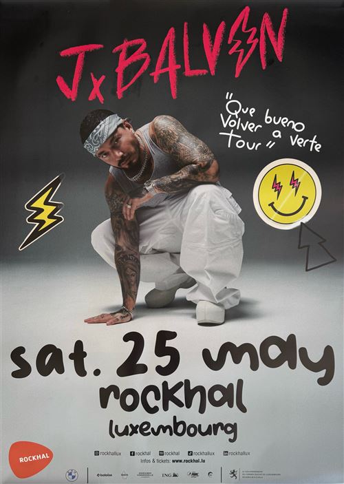 Acheter Affiche - J Balvin - Que Bueno Volver A Verte Tour 2024 - 60x80cm État correct - 14,99 € Affiche - J Balvin - Que Bueno Volver A Verte Tour 2024 - 60x80cm État correct - N/A reconditionné disponible sur Fnac