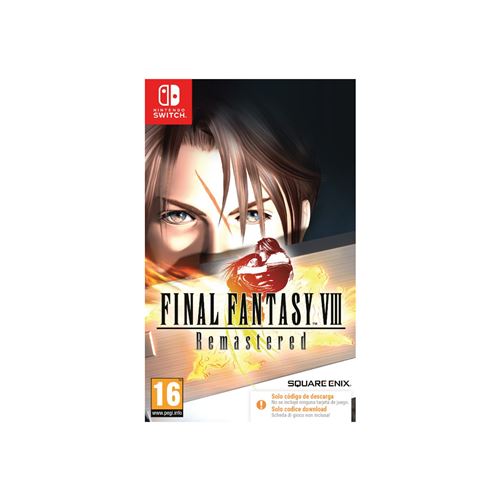 Square Enix Final Fantasy VIII Remastered Remastérisé Allemand, Anglais, Espagnol, Français, Italien, Japonais Nintendo Switch