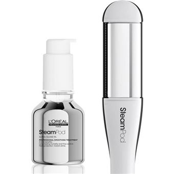 SteamPod 4 - Lisseur boucleur vapeur professionnel - 3 Températures - Outil + Soin Lissant Concentré - 1