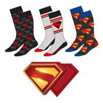 DC Comics - Pack 3 paires de chaussettes Superman 38-45