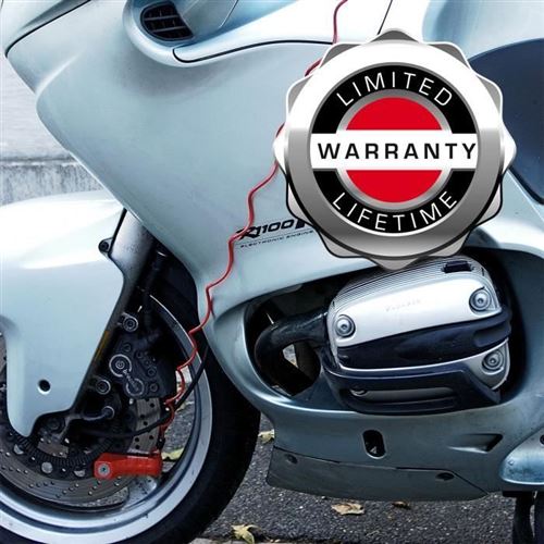 Antivol Moto Master Lock 8303Eurdps - Bloque Disque Rouge 80Mm