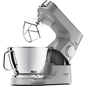 Kenwood Titanium Chef Baker KVC85.004SI - Robot pâtissier - 1200 Watt - argent