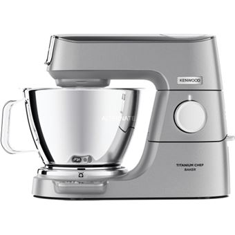 Kenwood Titanium Chef Baker KVC85.004SI - Robot pâtissier - 1200 Watt - argent