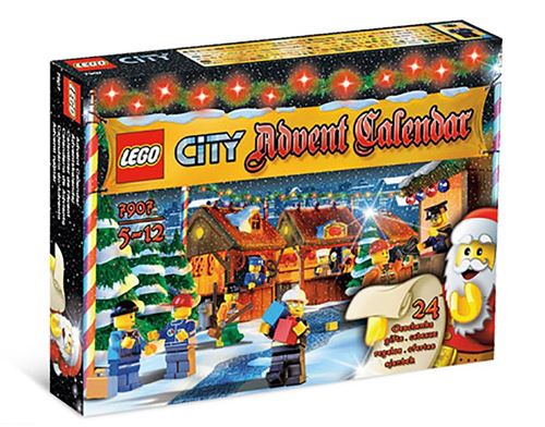 LEGO® City 7907 Calendrier de l'avent LEGO City 2007 État correct - N/A reconditionné disponible sur Fnac