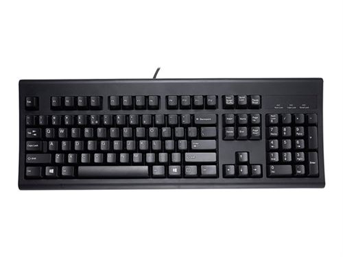Perixx PERIBOARD-106 - Clavier - USB - Allemand - noir