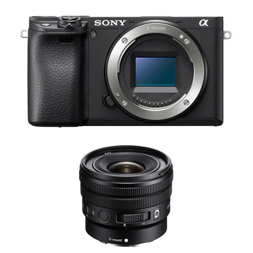 Sony Noir Appareil Photo Hybride Alpha 6400 + 10-20 - Image 3