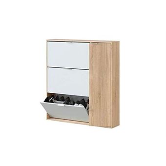 Habitdesign Meuble à Chaussures étroit 2 Portes, Modèle | WhichOne