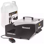 Pack Machine à Fumée Lourde BeamZ ICE1200 MKII - 1200 W | Effet Nuage au Sol + 5 L de Liquide Inclus
