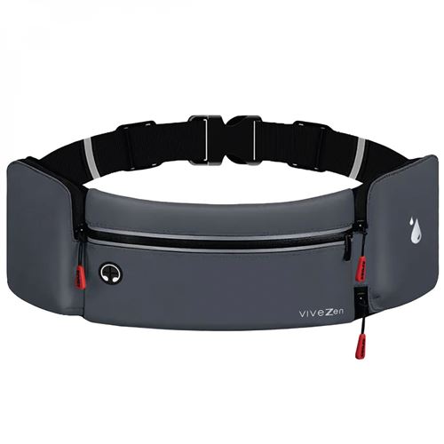 Non Communiqué Gris Ceinture De Running, Banane De Sport Pour Course À Pied Étanche - Bleu - Vivezen