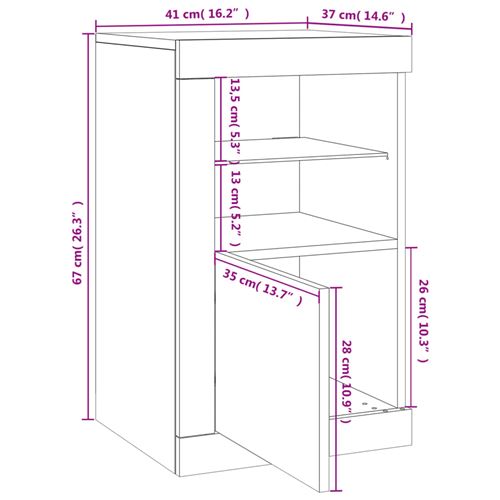 Bureau Avec Armoire Latérale Noir Bois D'ingénierie Vidaxl à Prix