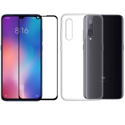 Coque Xiaomi Mi 9 Se / Mi9 Se + Film Verre Trempé ,Protection Totale Ecran Vitre Mi9 SE