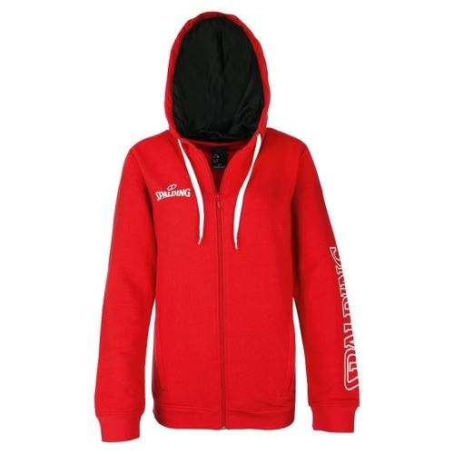 Veste zippée femme Spalding Team II L Rouge