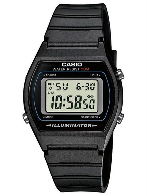 CASIO Montre Plastique Noir pour Homme-W-202-1AVEF