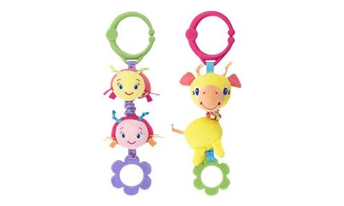 Bright Starts Pretty in Pink - Shimmy Shakers - rose
