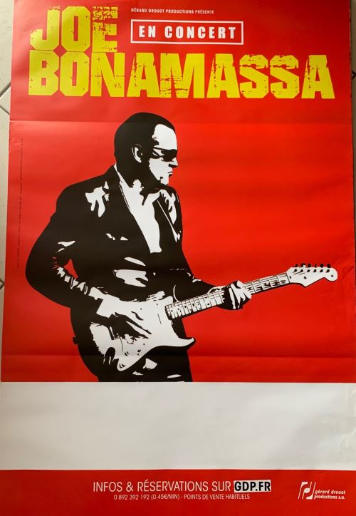 Joe BONAMASSA - En Concert 2019 - AFFICHE