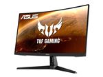 ASUS TUF Gaming VG27VH1B - Écran LED - jeux - incurvé - 27" - 1920 x 1080 Full HD (1080p) @ 165 Hz - VA - 250 cd/m² - 3000:1 - 1 ms - HDMI, VGA - haut-parleurs