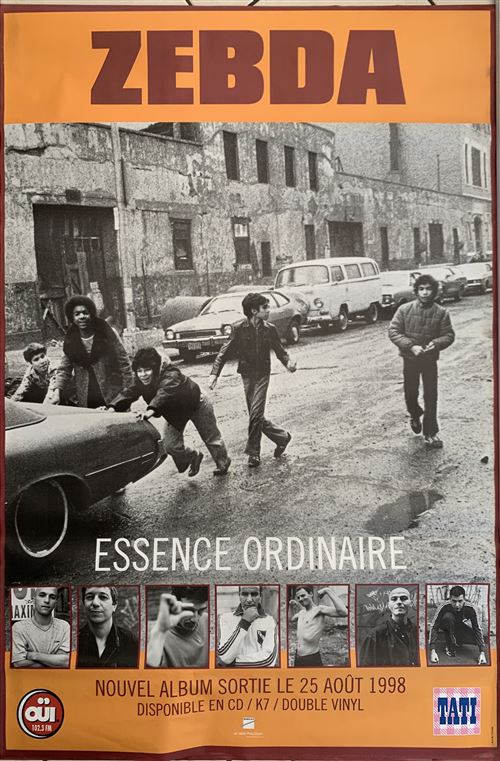 ZEBDA - Essence ordinaire 1998 - 80x120cm - Affiche
