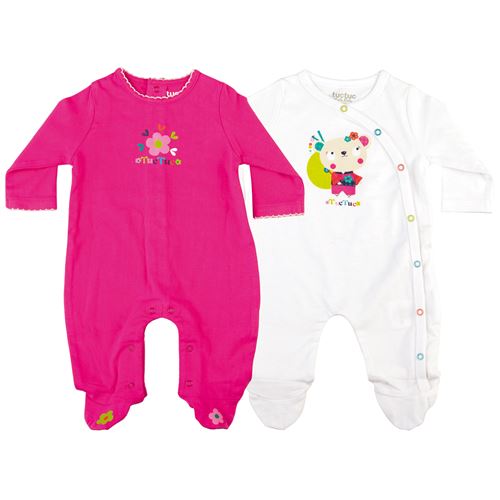 Set 2 Grenouillères Tuc Tuc Colección Kimono Unique