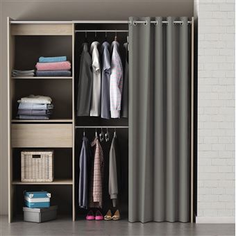 30 Sur Dressing Extensible Kylian L114 168cm Chene Brosse