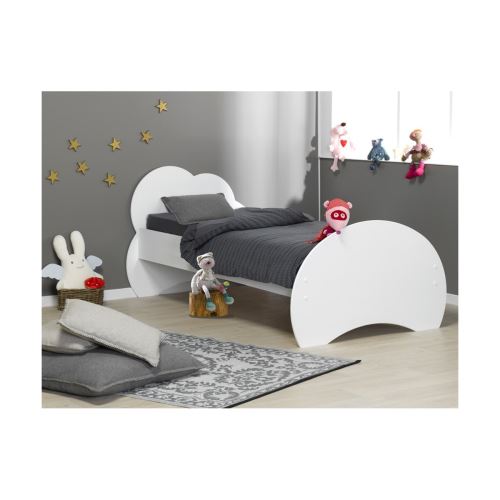 Lit Enfant Altea 90x190 Chambrekids Blanc Lit Pour Enfant