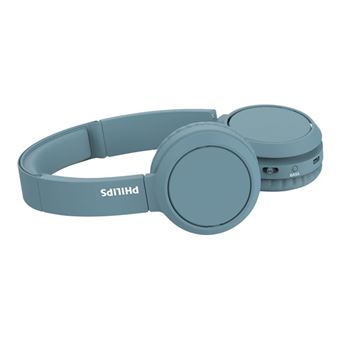 Philips TAH4205BL - Écouteurs avec micro - sur-oreille - Bluetooth - sans fil - isolation acoustique - bleu