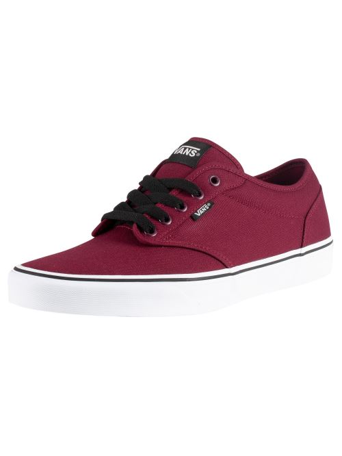 Vans Pour des hommes Atwood Toile Trainers, rouge43 EU