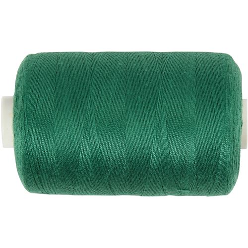 Creotime fil à coudre polyester vert 1000 mètres