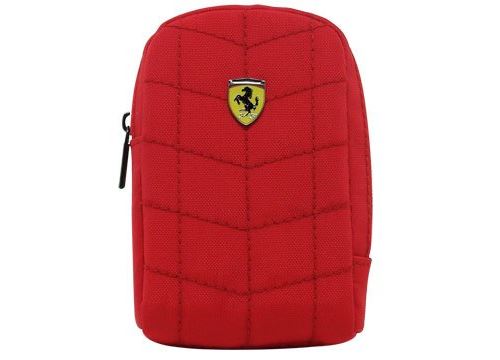 Etui a fermeture eclair rouge Scuderia Ferrari F1